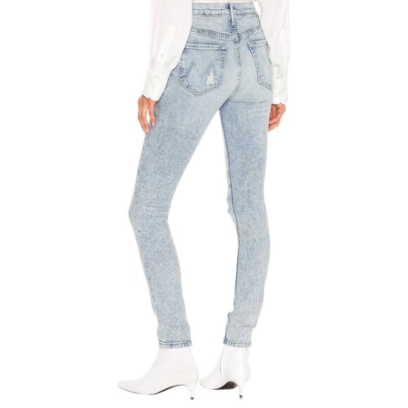 Mother The Super Swooner High Rise Jeans 28 Out With The Old In With The New - Picture 3 of 16